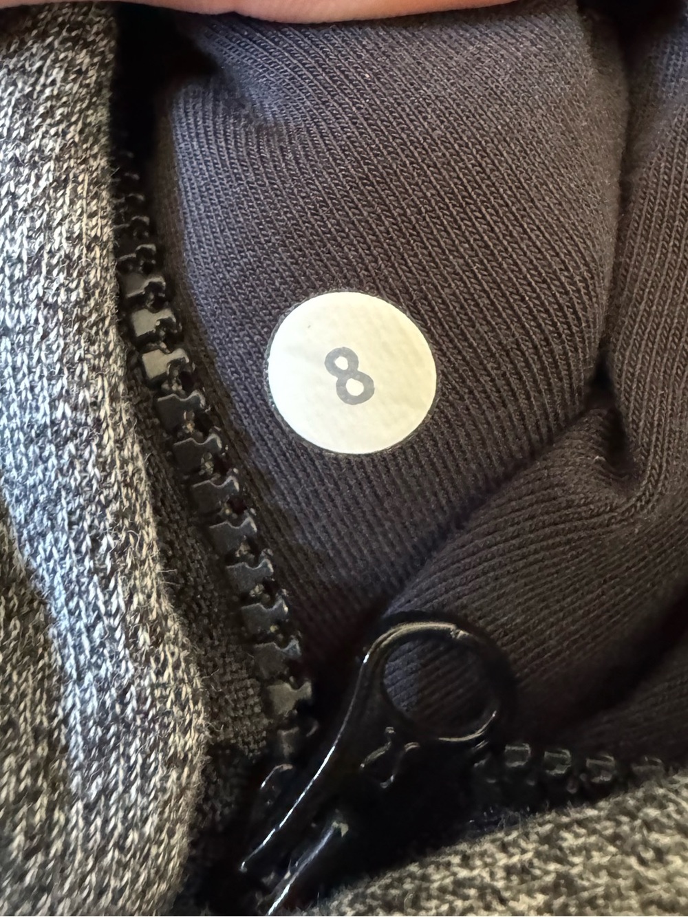 Lululemon Karmacollected jacket - heathered speckled black 💜 - Picture 8 of 8